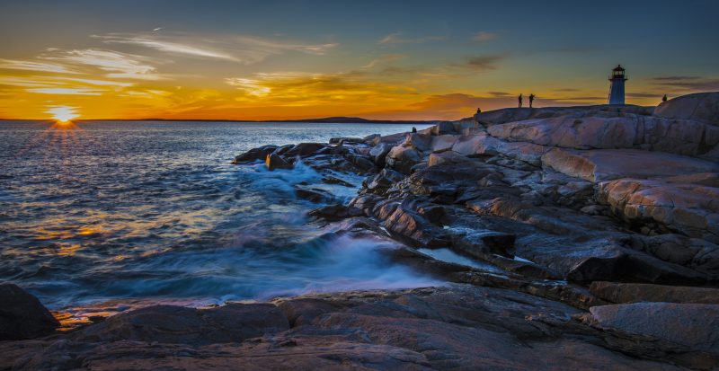 Peggy's Cove Sunset by Victor Kong